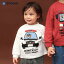 < トップス > ズーミック ハンバーガー デザイン ポテト ビッグ ポケット バックプリント 長袖 Tシャツ( 80-130cm )【ZOOMIC】▽子供服 かわいい 二次加工 男の子 ユニセックス▽ ポイント消化 1,690円