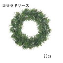 20cm【PVCリース素材】 20cmコロラドリース WXM-4007-20