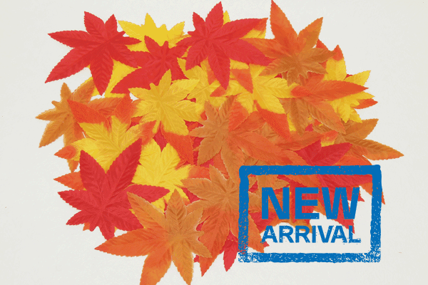 ≪秋色紅葉　落ち葉≫1袋に約50枚入り 【紅葉リーフ3色セット】TM00502-45花材 秋の造花 フェイクフラワー オータムリーフ 枯葉 落ち葉