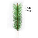 【お正月用 花材 松】全長40cm 1本松 (松部分約30c...