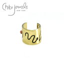 ★【楽天スーパーセール 80%OFF】≪chibi jewels≫ チビジュエルズエジプト モチーフ イヤーカフ ゴールド Egypt Dream Vision Ear Cuff (Gold)【レディース】