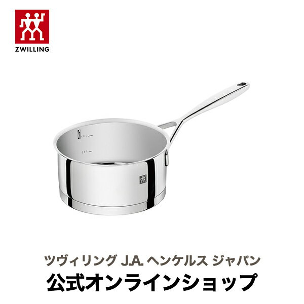 【公式】 ZWILLING ツヴィリング パッション ソースパン フタなし 16cm / 1.5L|ZWILLING J.A. HENCKELS ツヴィリング J.A. ヘンケルス 鍋 お鍋 ステンレス鍋 片手鍋 ステンレス製 キッチン用品 キッチングッズ 台所用品 調理器具 なべ おしゃれ ステンレス片手鍋 料理