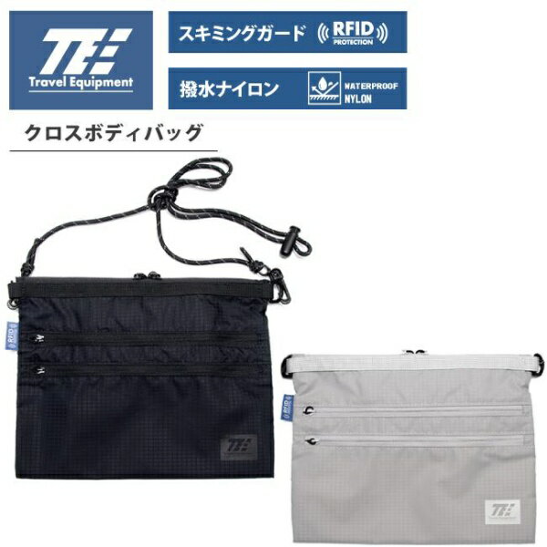 TTC コンサイス TEクロスボディバッグ Travel Equipment BK TSC020