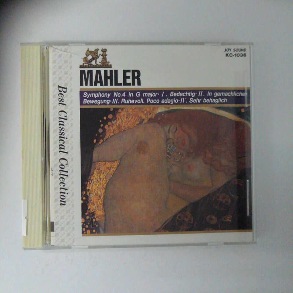 CD MAHLER：Symphony No.4 in G major