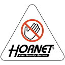 HORNET(ホーネット) セキュリティーステッカー ST133 (カー用品)の画像