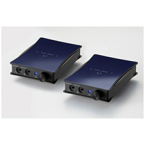 ORB｜オーブ ポータブルヘッドホンアンプ 2セット JADE next Ultimate bi power MMCX-Balanced ネイビー JNUBIPMMCXBN
