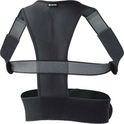 naoss 姿勢サポートベルト 4639201 ブラック M(1枚入)