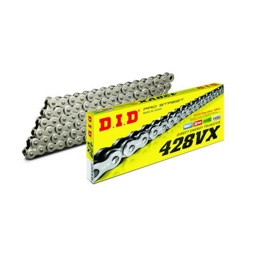 D.I.D ダイドー 428VX 160L SILVER/カシメ ZB