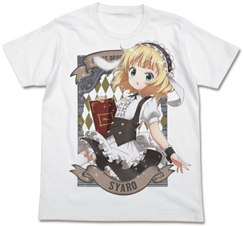 シャロ フルカラーTシャツ/ホワイト-XL コスパ