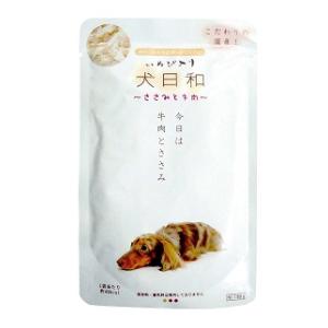 犬日和 レトルト ささみと牛肉(80g)