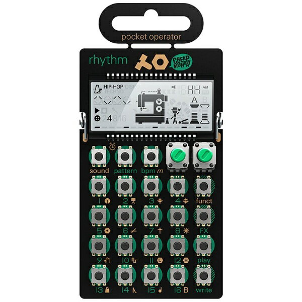 PO-12 rhythm Pocket Operator Teenage Engineering