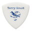 terry gould guitar pick triangle   gp-tg-r/100