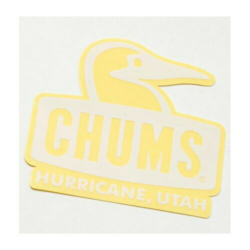 チャムス CHUMS ステッカー ブービーフェイス CH62-1124-W001-00 ホワイト