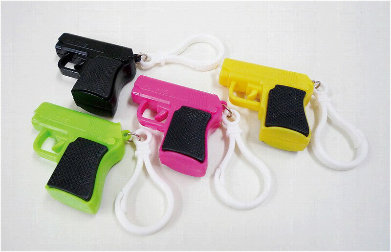 ピストルライトキーホルダー