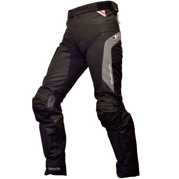 シールズ SEAL'S メッシュ パンツ ブーツアウト グレー/黒 LLサイズ SLP-229T