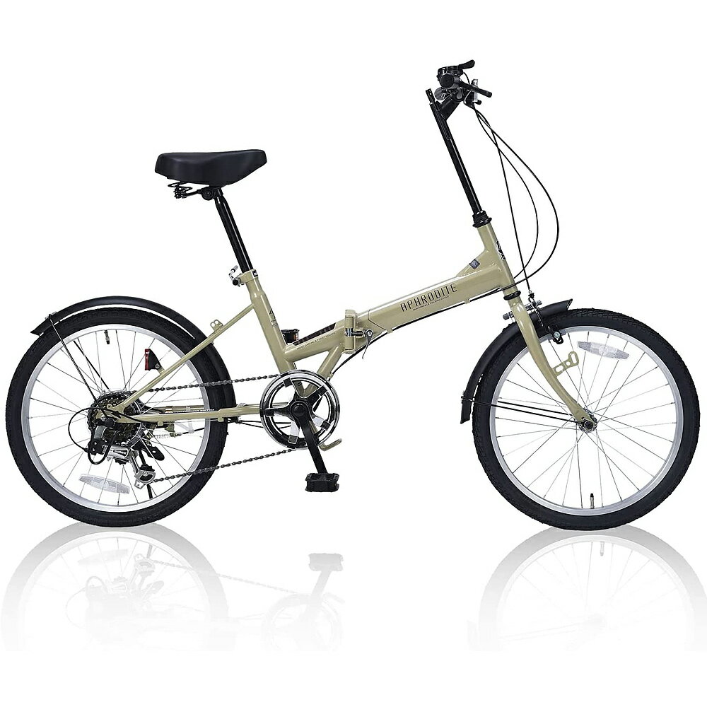 折畳自転車20・6SP カフェ OR