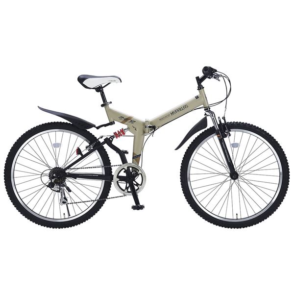 マイパラス My pallas M-672-SA サンドベージュ AVENTUREEDITION折畳ATB26・6SP・Wサス M672SA