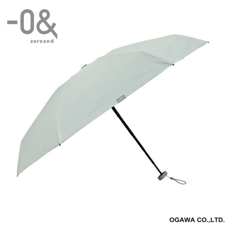 小川｜Ogawa 折りたたみ傘 コンパクト -0＆ ゼロアンド リーフグリーン LDB-CM50PM-PGR 晴雨兼用傘 /レディース /50cm