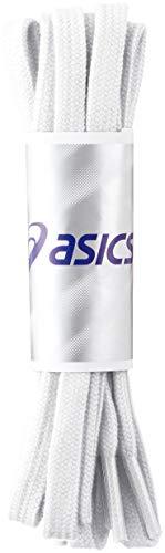 アシックス asics フラットシューレース 細タイプ 120cm 01 ホワイト TXX116