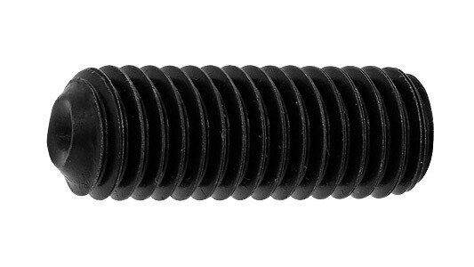 サンコーインダストリー 六角穴付き止めネジ ホーローセット くぼみ先 8 X 40