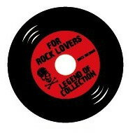 《ロックレコード/ROCK RECORD》ステッカー/塩ビ素材で耐久性も抜群!!STICKER