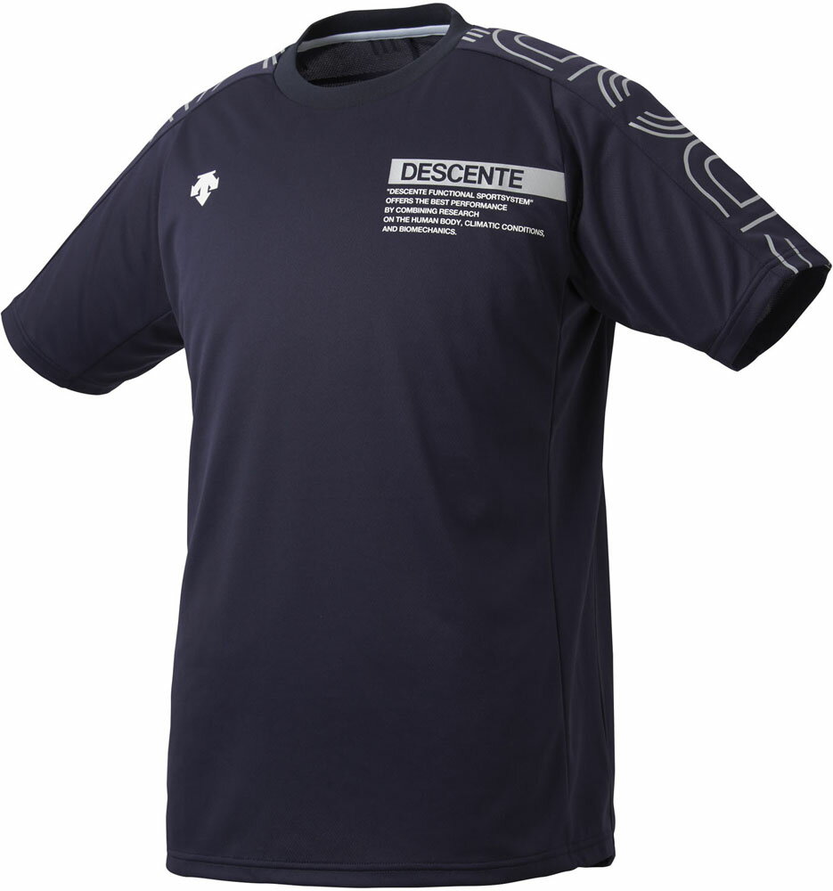 デサント DESCENTE 半袖プラクティスシャツ DVUQJA51 NVSV L