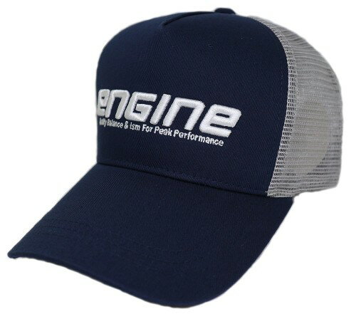 エンジン ENGINEベーシック3Dロゴキャップ ネイビー