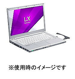 Panasonic Let`s note LX3 法人 Corei5-4300U/ HDD250GB/ ドライブなし/ Win8.1P64/ HD+/ 電池L CF-LX3GDJTS