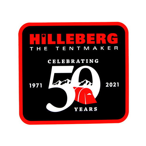 HILLEBERG 50th パッチステッカー 12778013001000