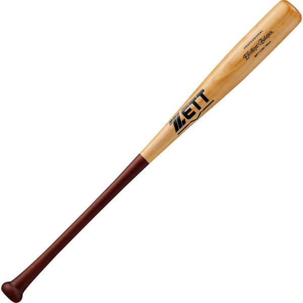 ZETT ゼット 野球 ソフト 硬式木製バット 84cm 平均900g BWT17184-3712YK
