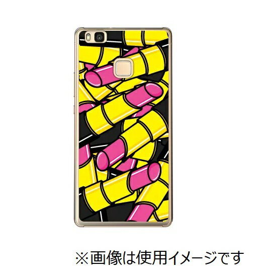 スマホケース ルージュ ピンク  クリア / for huawei p ite vns-l22/mvnoスマホ simフリー端末  yesno
