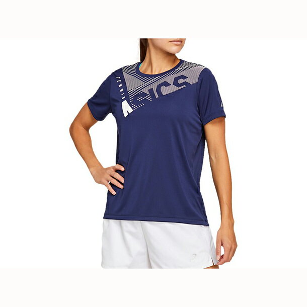 アシックス Tシャツ・ポロシャツ プラクティスWSショートスリーブトップ レディースアパレル 2042A102-410