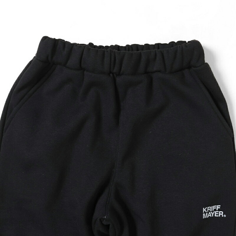 KRIFF MAYER クリフメイヤー 裏シャギーアタタカパンツ キッズ 160 19 BLACK 2417860K