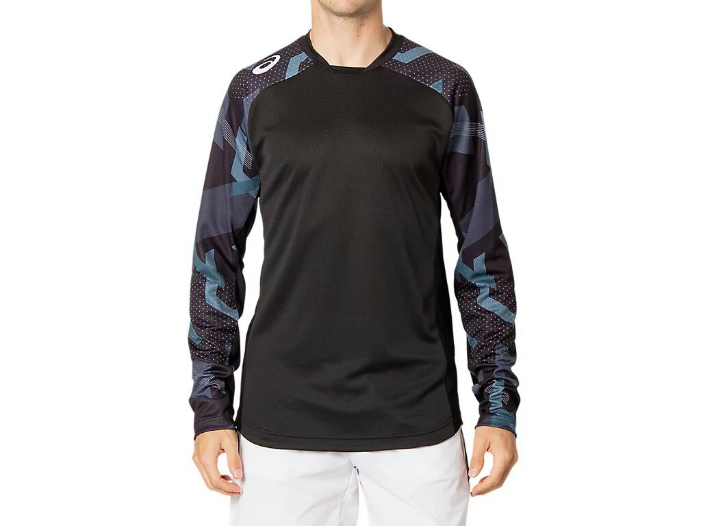 アシックス 4550329773490 2051A258 ロングスリーブトップ Pブラツク サイズ：4XL