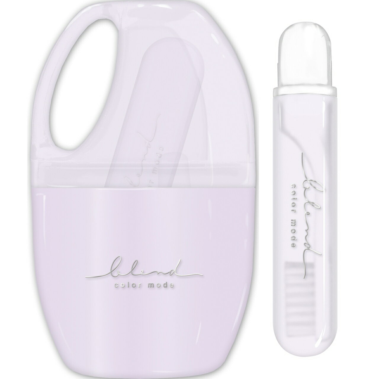 マイルドカラー抗菌はみがきセット パールパープル