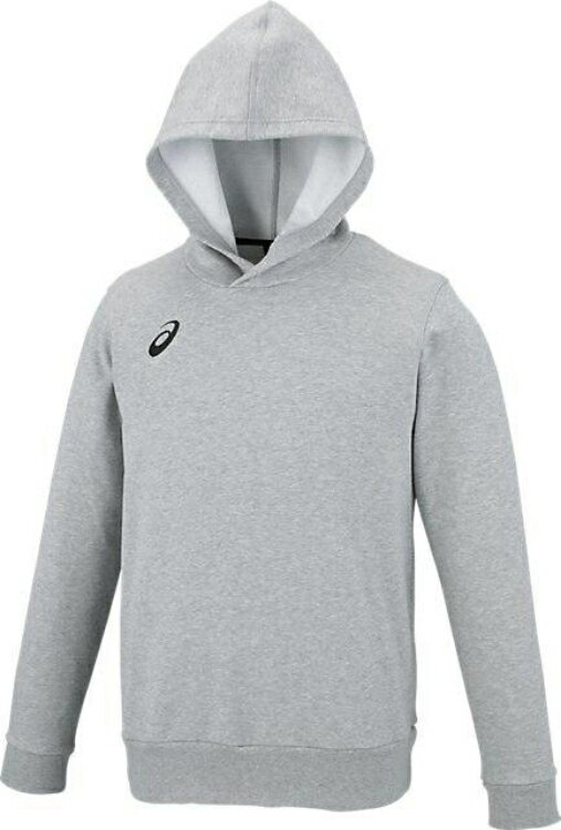 2031E094-020-2XL アシックス メンズ スウェットフーディー ミッドグレー・サイズ：2XL TEAM T/C SWEAT PO HOODIE