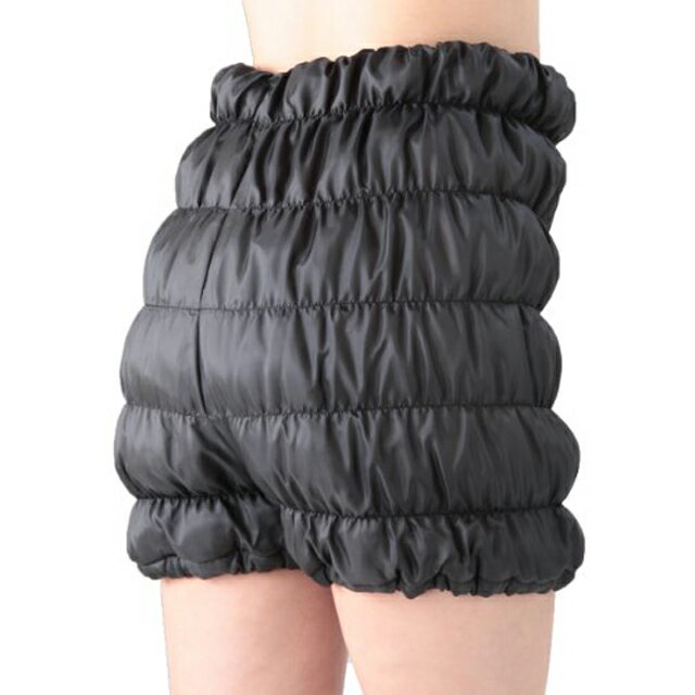 オーラ岩盤 腹巻丈かぼちゃパンツ ブラック(1枚入)