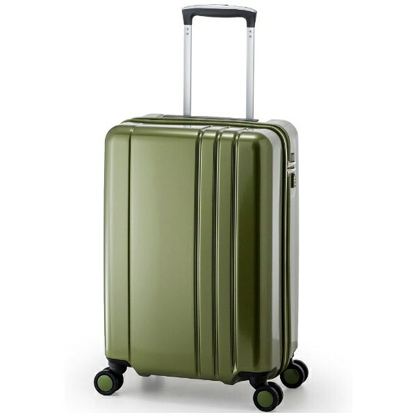 A.L.I｜アジア・ラゲージ スーツケース 40L RUNWAY カーキ BC1001 TSAロック搭載