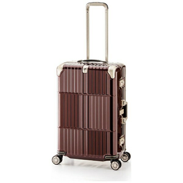 A.L.I HD50927 スーツケース ハードキャリー 63L departure ディパーチャー シャイニングジュエリーレッド HD-509-27 TSAロック搭載