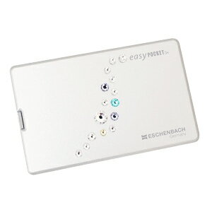 エッシェンバッハ｜ESCHENBACH ルーペ イージーポケット easy POCKET シルバースワロフスキー 1521-11S02 Milky Way