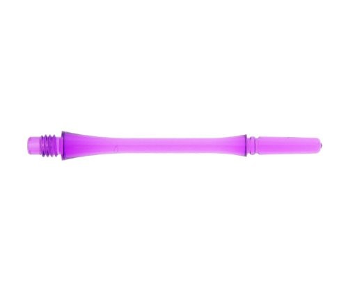 COSMO DARTS コスモダーツ フィットシャフト ギア シャフト スリムスピン クリアパープル6