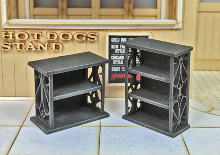 cobaanii mokei工房 コバアニ模型工房 1/32～1/35 ストリートアベニュー 棚セットB