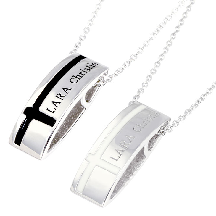 LARA Christie LARA Christie(ララクリスティ-)マリンクロス ペアネックレス