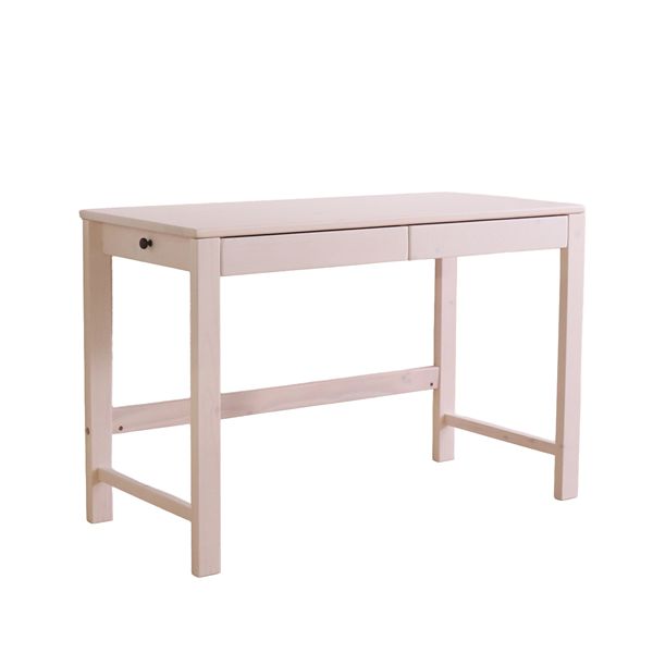 デスク 約幅110×奥行50×高さ72cm WH ホワイト 組立品