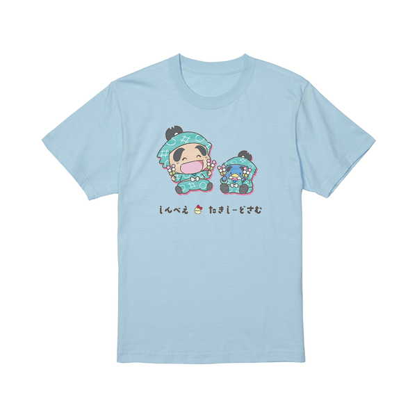 忍たま乱太郎×サンリオキャラクターズ 福富しんべヱ×タキシードサム Tシャツ レディース XL アルマビアンカ