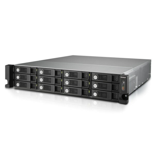 QNAP Systems Inc. TS-1269U-RP 48TB 4TBX12 WD RED HDD搭載モデル TS1269URP-48R