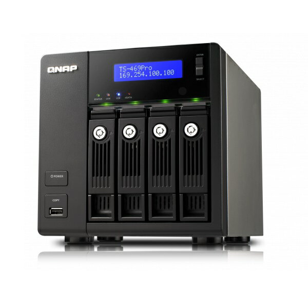 QNAP Systems Inc. TS-469Pro 16TB 4TBX4 Enterprise Value HDD搭載モデル TS469P-16C