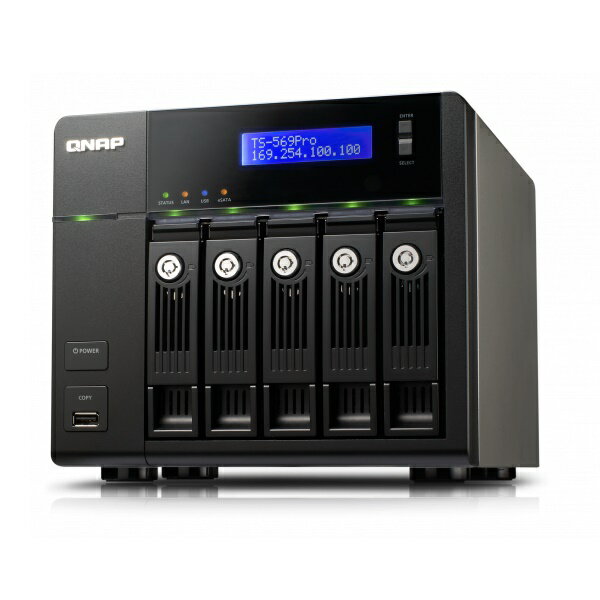 QNAP Systems Inc. TS-569Pro 15TB 3TBX5 Enterprise Value HDD搭載モデル TS569P-15C