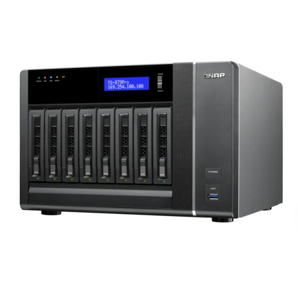 QNAP Systems Inc. TS-879Pro 16TB 2TBX8 Enterprise Value HDD搭載モデル TS879P-16C