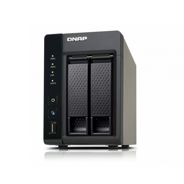 QNAP Systems Inc. TS-269L-V2 2TB 1TBX2 WD RED HDD搭載モデル TS269LV2-2R